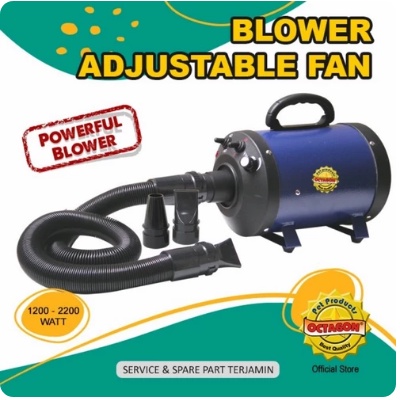 Blower Octagon Cs 2400 Blower Pengering Hewan Octagon Adjustable Fan