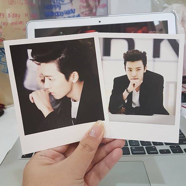 SUPER JUNIOR DONGHAE SWING POLAROID
