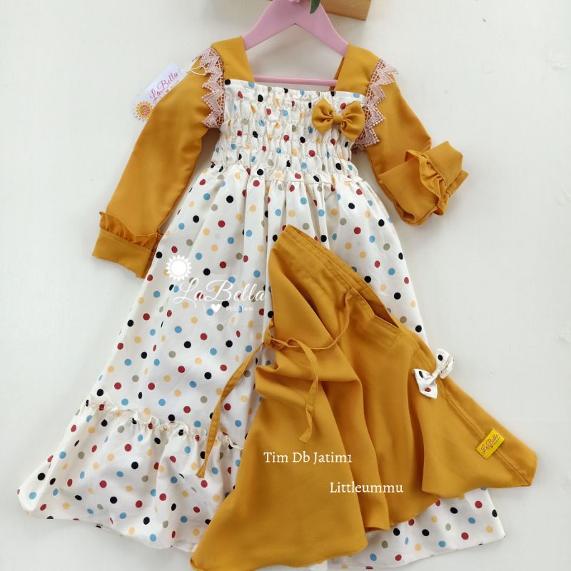 NEW LABELLA GAMIS AMORA Sz 3-11 Tahun