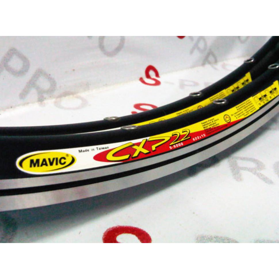 RIMS MAVIC CXP22 32H ROAD BIKE 700c (EYELETTED)