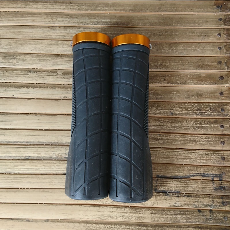 Handgrip Pacific Handfat Karet Single Lock Sepeda D313