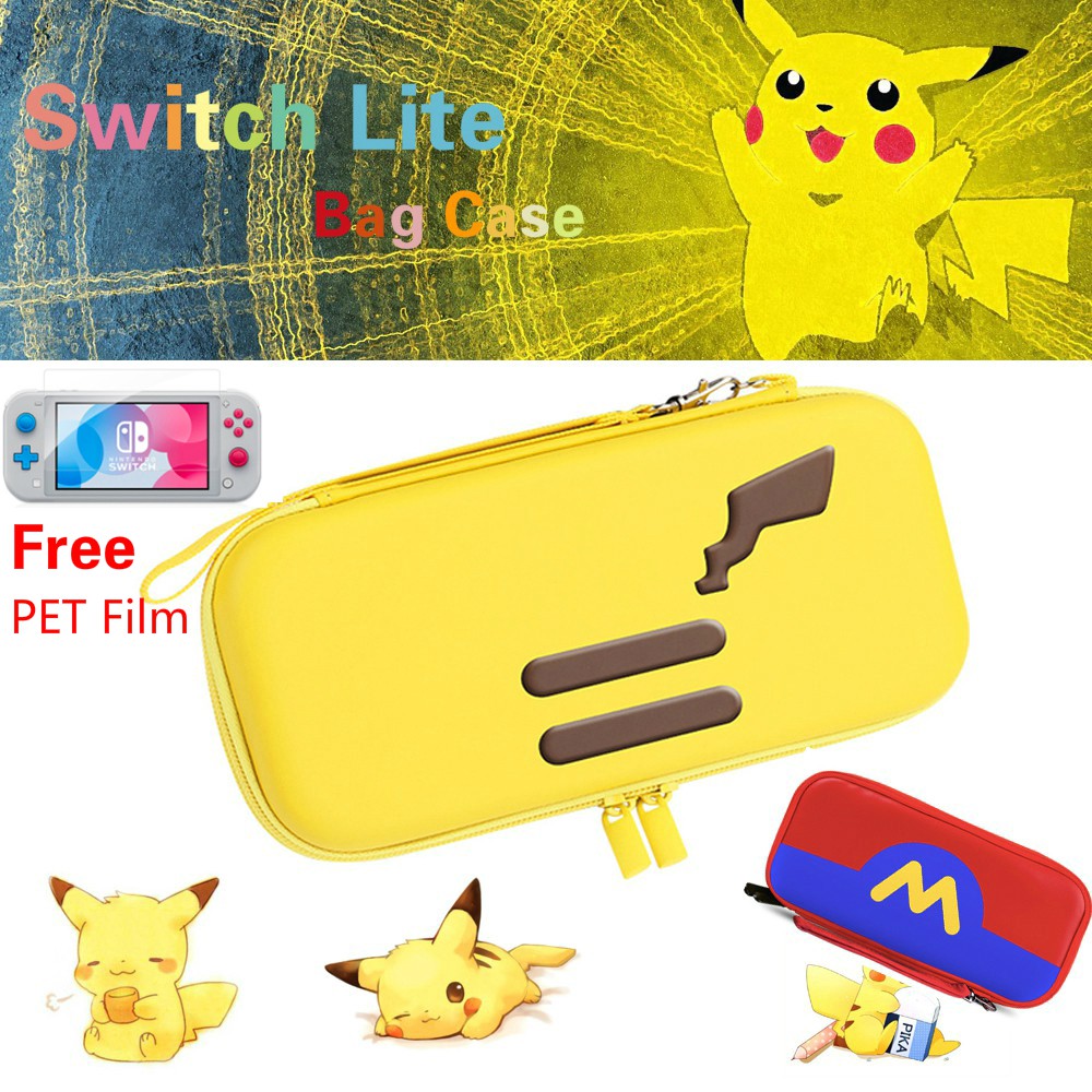 switch lite pikachu case