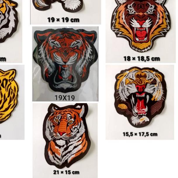 ◌ Bordir/emblem macan ukuran besar ♠
