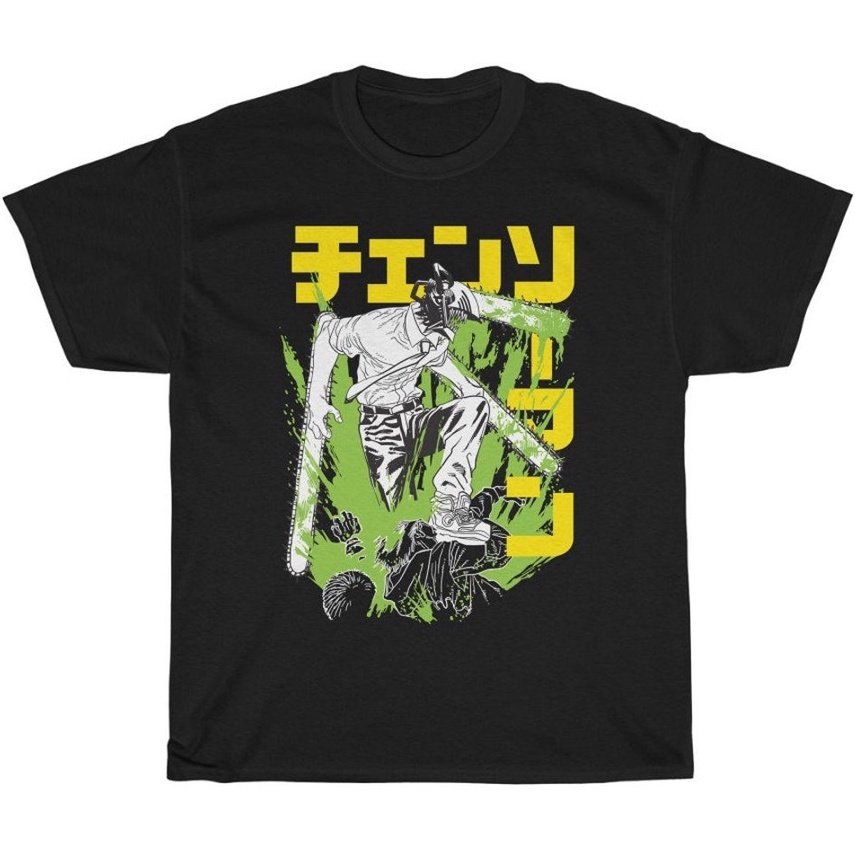 Kaos Denji the Chainsaw Man Anime Manga Premium Unisex