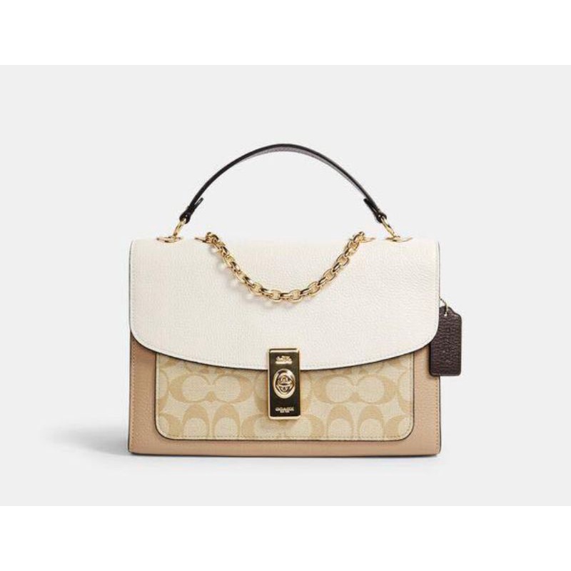 Coach Lane Shoulder In Signature Canvas (C2174)