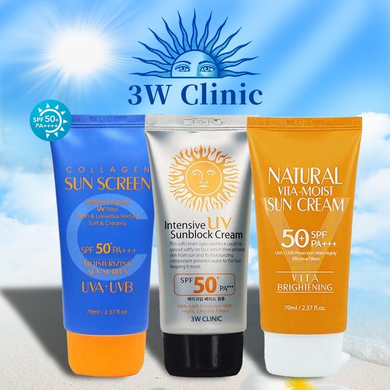 READY STOCK 3W Clinic Sunscreen