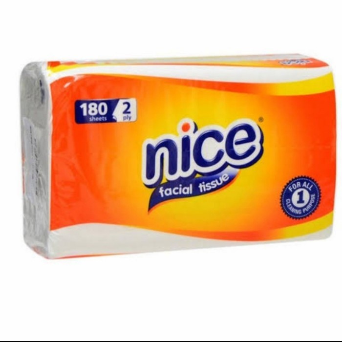 Tissue Nice 2 Ply 180 Sheets Tisu Tisue Facial 2Ply Tisu Neabeauty Nice Paseo