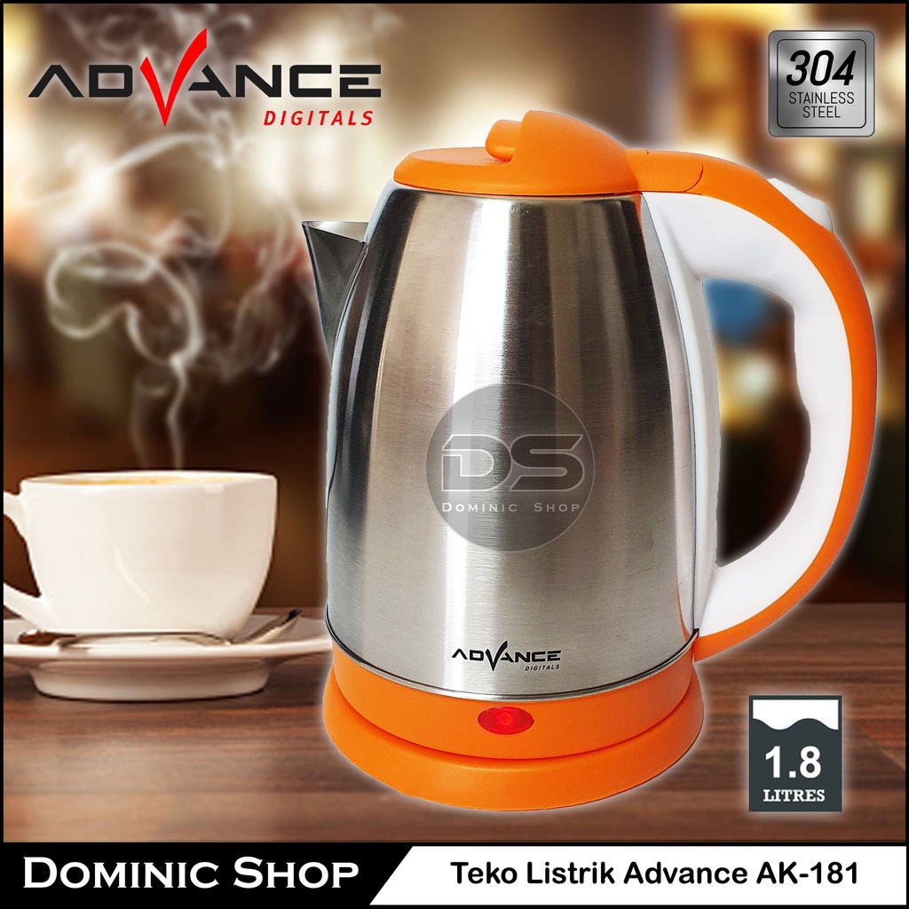 Teko Listrik Advance 1.8 Liter AK-181 / Kettle Listrik / Electric Kettle