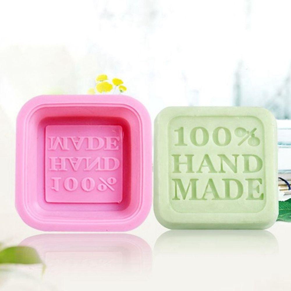 [Elegan] Cetakan Sabun Silikon Handmade Membuat Oval Cupcake Square Baking Mold