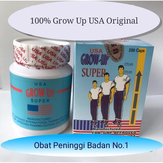 Obat Penambah Tinggi Badan Grow Up Super USA Original Obat