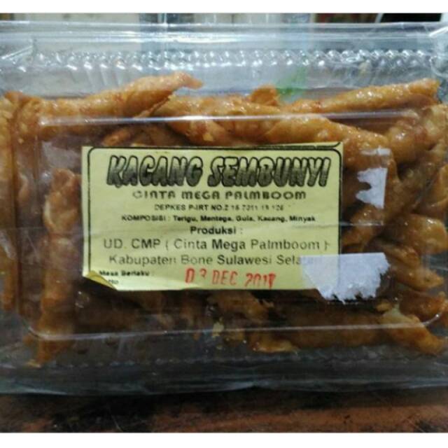 

Kacang sembunyi oleh oleh khas makassar