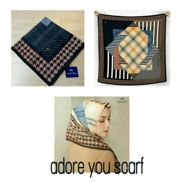 Hijab segi empat voal mandjha ivan gunawan