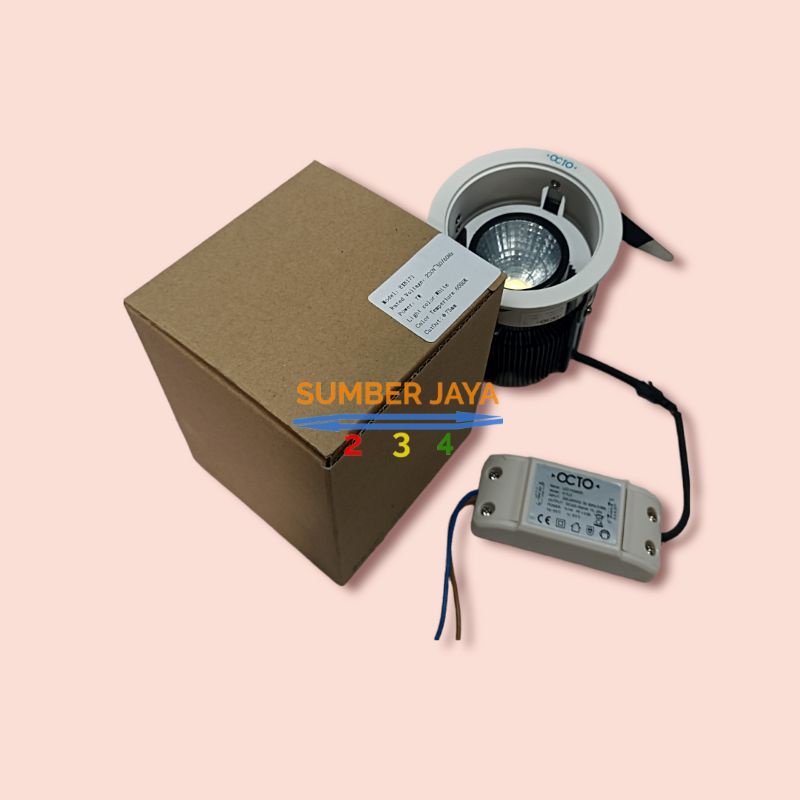 Lampu LED sorot putih / LED Spot light TERMURAH