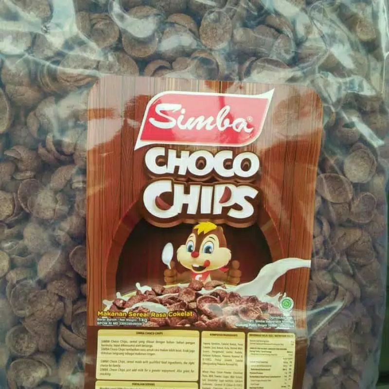 

Sereal Simba Choco Chips (250gr) - sereal cokelat sarapan - Simba coco crunch simba coklat sereal coklat simba