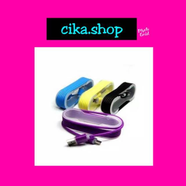 Kabel tulang micro usb v815 kabel carger tali sepatu