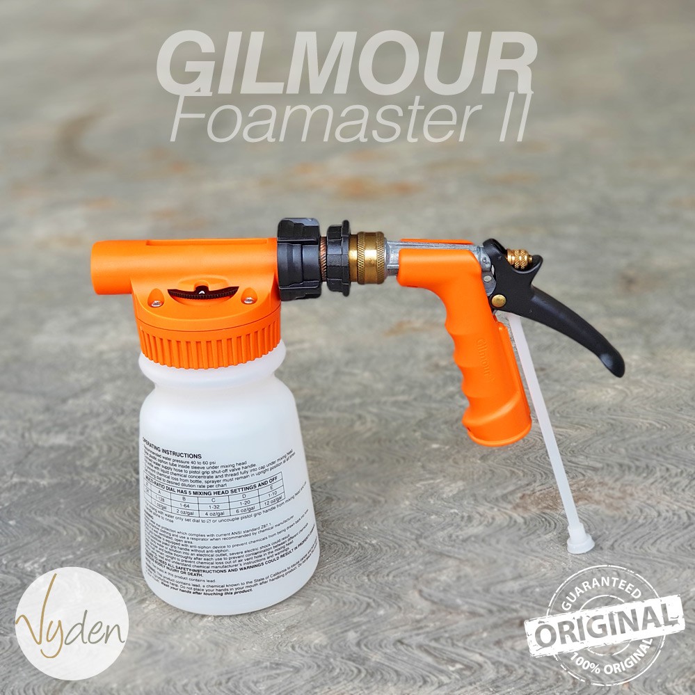 GILMOUR Foamaster II Foam Gun Snow Wash menggunakan selang air biasa MURAH