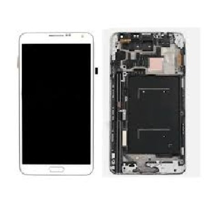 LCD TOUCHSCREEN FRAME SAMSUNG GALAXY NOTE 3 N900 + CASING HOUSING FULLSET SAMSUNG  NOTE 3 ORIGINAL