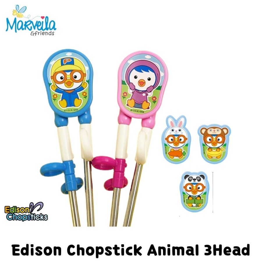 Edison Chopstick Animal 3Head