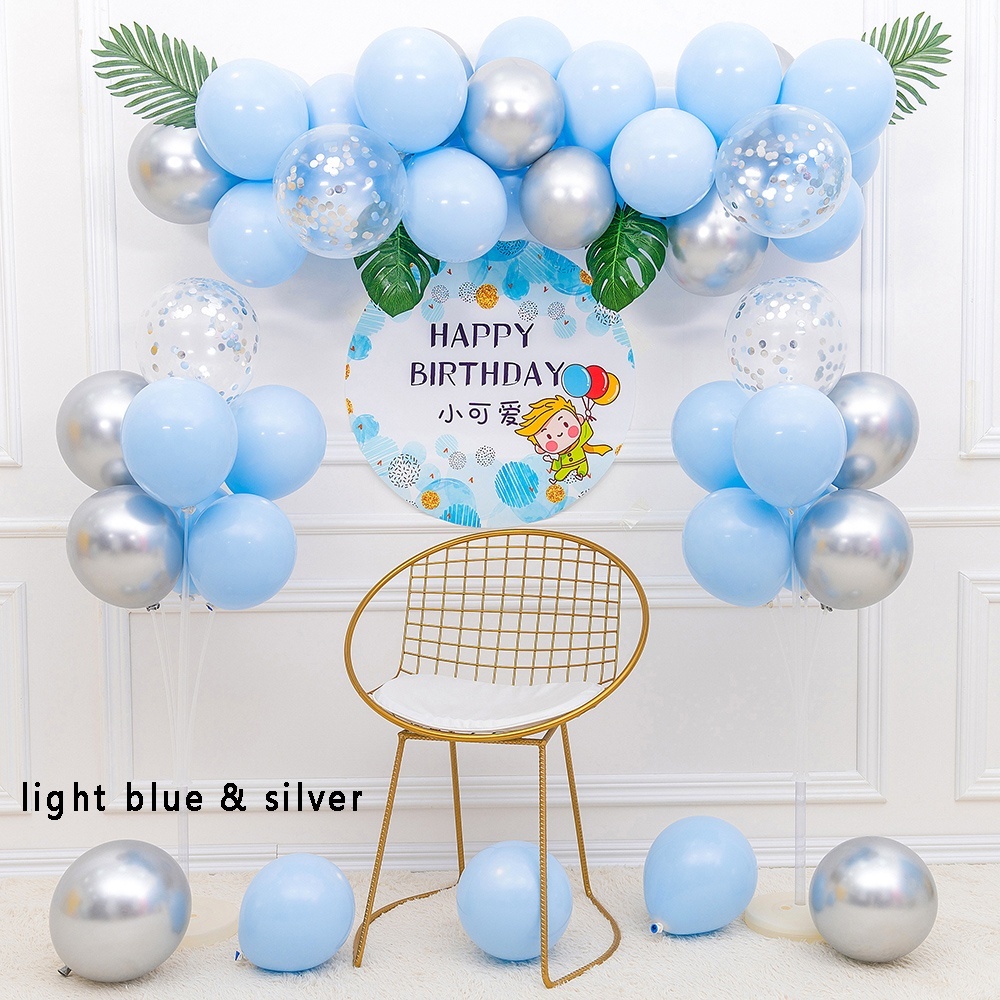 Paket dekorasi balon simple gift / birthday gift decoration dekor sendiri
