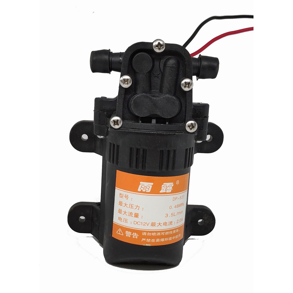Taffware Pompa Air Elektrik High Pressure 12V 70PSI 3L/min - DP-521
