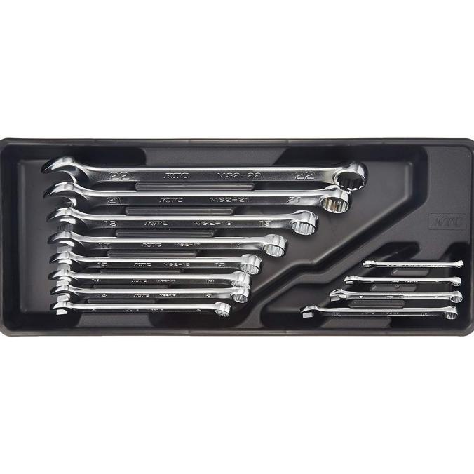 KUNCI RING PASS SET 12 PCS KTC ORIGINAL JAPAN TMS212