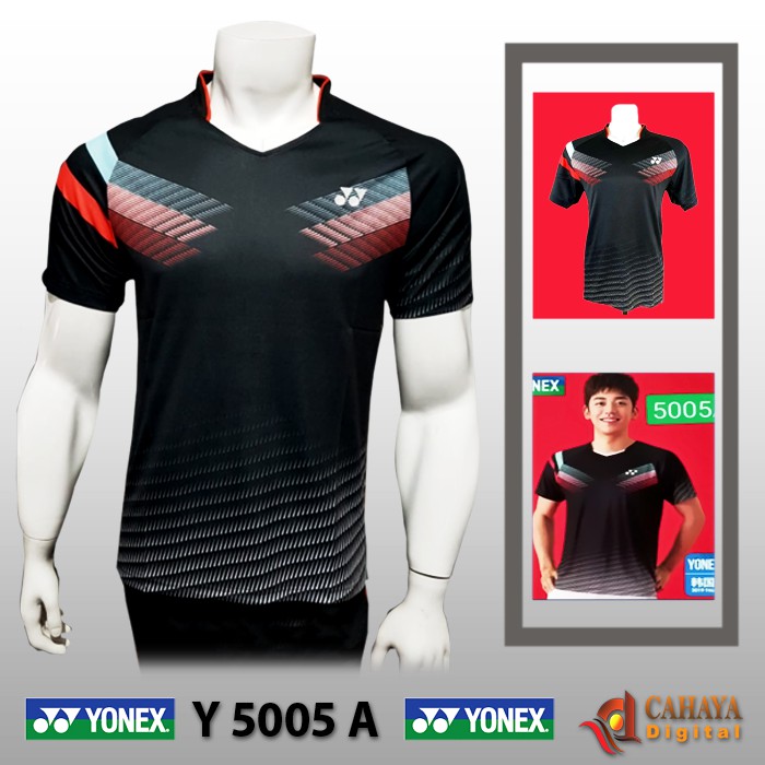 Baju Kaos Jersey Badminton Yonex LYD Y5005A | Grade Ori Import