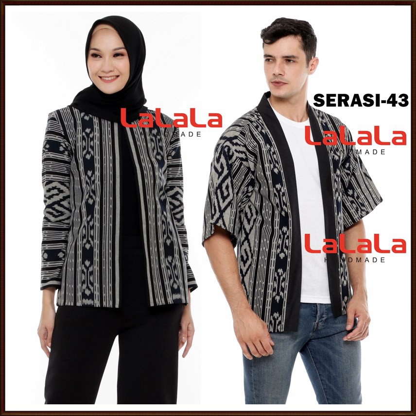 NEW Couple Tenun / Atasan Tenun Etnik / Outer Blazer Tenun