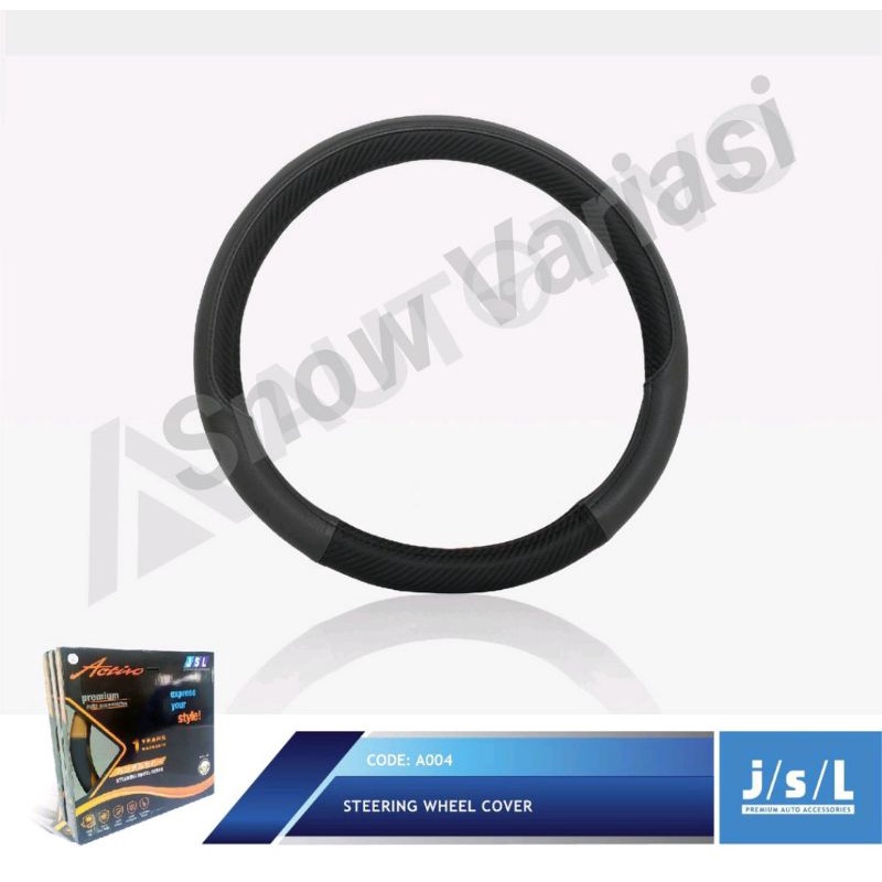 JSL Steering Wheel Cover Activo Premium Sarung Stir Mobil Type A