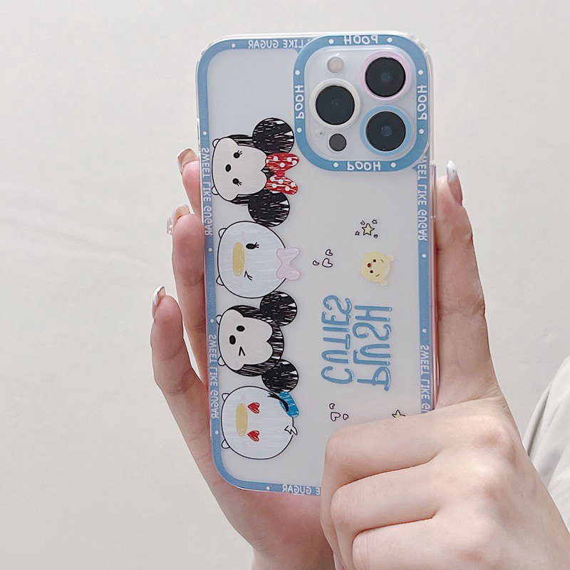 Lovely Winnie The Pooh Tigger Soft Case HP Realme C11 2020 2021 C20 C20A C21 C12 Narzo 20 C25 C21Y C25Y C15 5 5S 5i C3 8 Pro C35 C31 8i 9i Camera Protector Casing