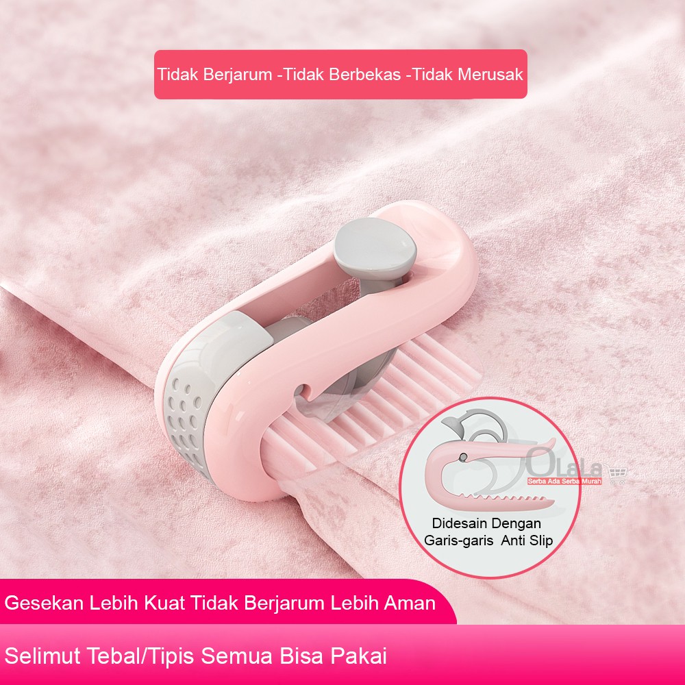 CLIP KLIP PENJEPIT SELIMUT  (1PACK ISI6PCS) OLL-4006