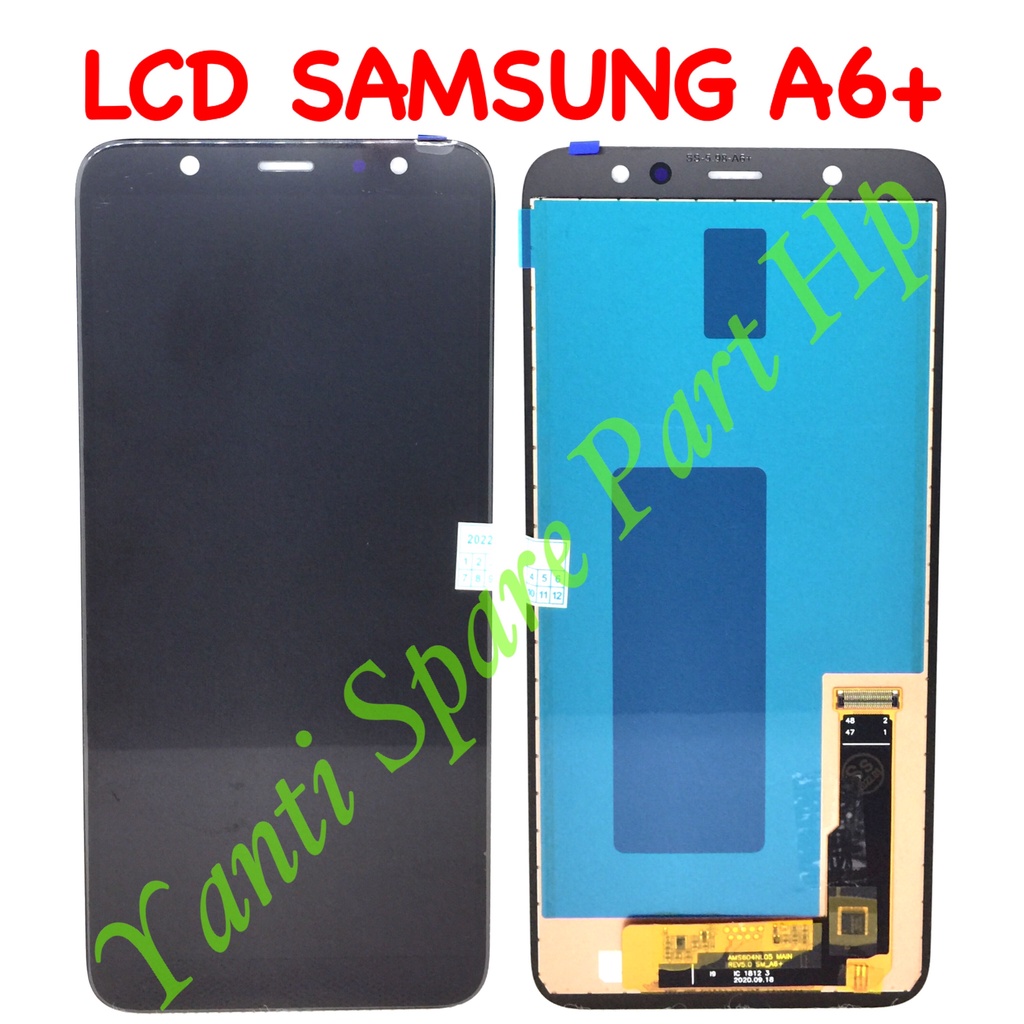 Lcd Touchscreen Samsung A6 Plus A605 Fullset Original New