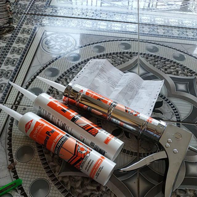 Tembakan Lem Silikon Premium Quality Silicone Sealent Caulking Gun