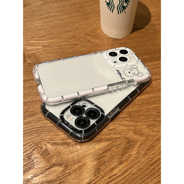 Case Luminous Motif Beruang Untuk iPhone 12 13 11 Pro Max X Xs Max Xr Juhhh