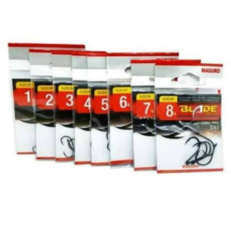 mata kail pancing tajam maguro blade, kail mancing berkualitas kuat dan tajam, kail pancing murah,