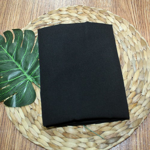 bergo maryam kerudung simpel tali nonpet jilbab wolfis-HITAM