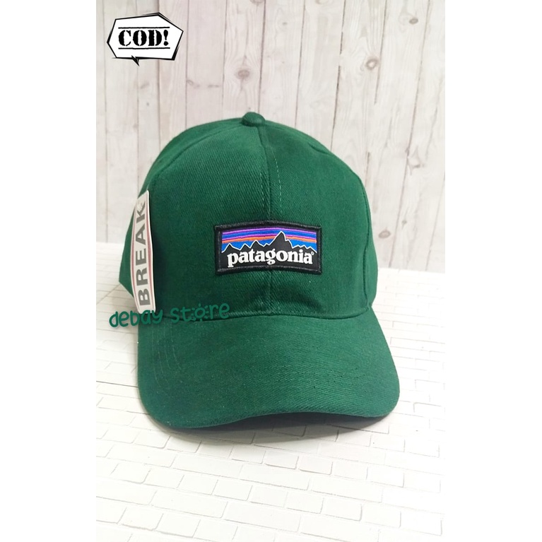 Topi Pria / Wanita Baseball Golf Logo PATAGONIA