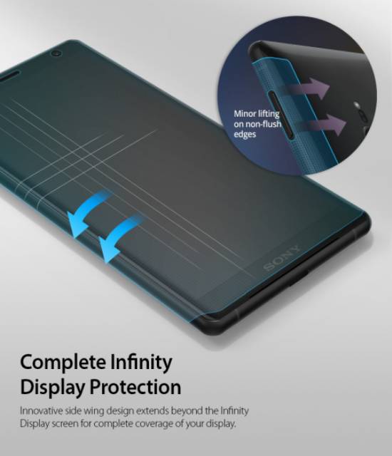 Ringke ID invisible defender full screen protector for Sony XZ2