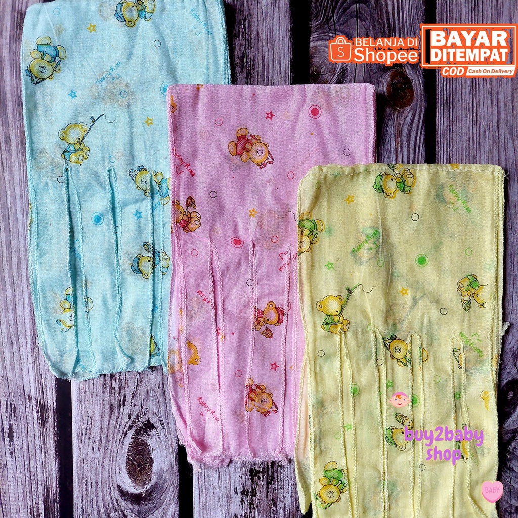 Gurita Bayi Strawberi warna &amp; putih motif gurita bayi Murah isi 6 PCS