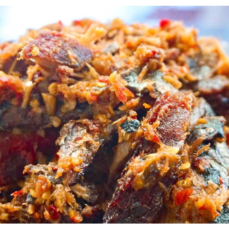 

cakalang fufu goreng saus/balado