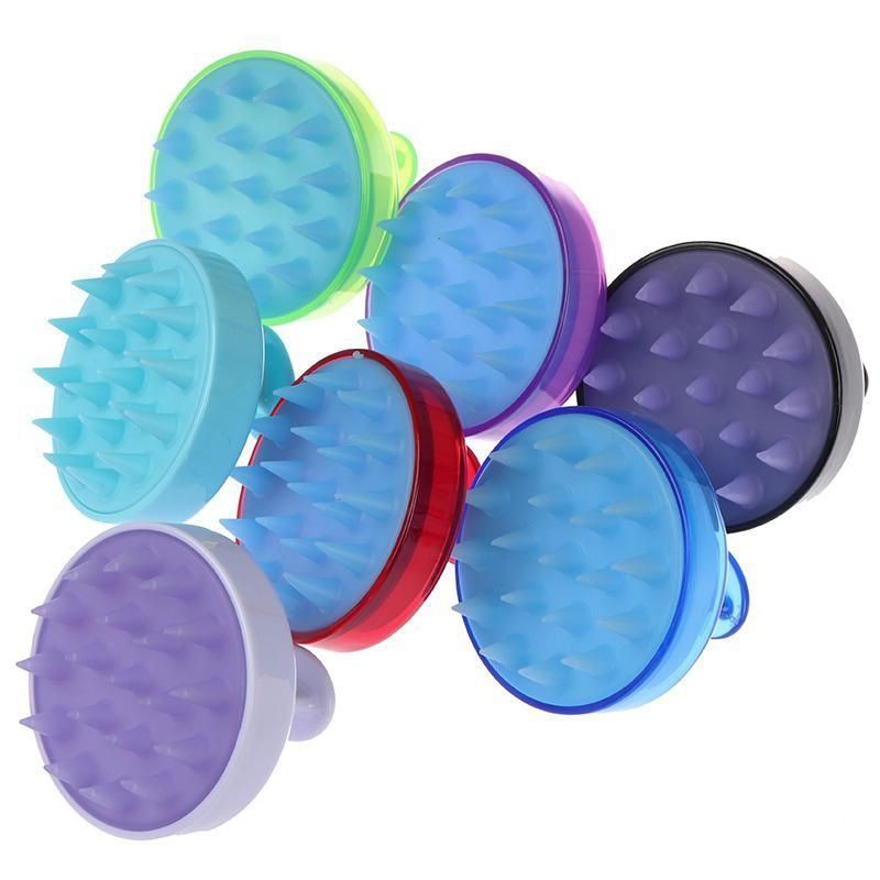 Hair Massage Brush Silicone Premium Shampoo Shower