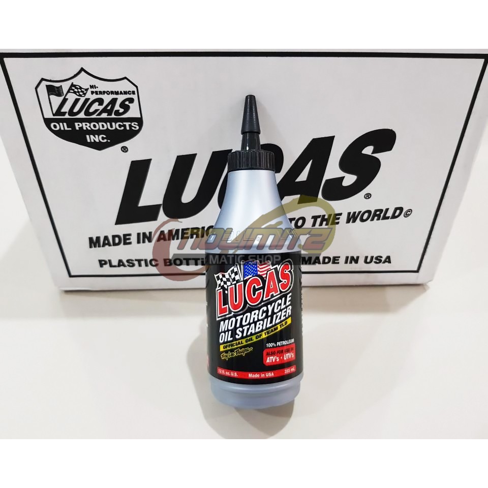 Oli Lucas Motorcycle Oil Stabilizer NMAX XMAX Aerox 155 PCX Vario 150