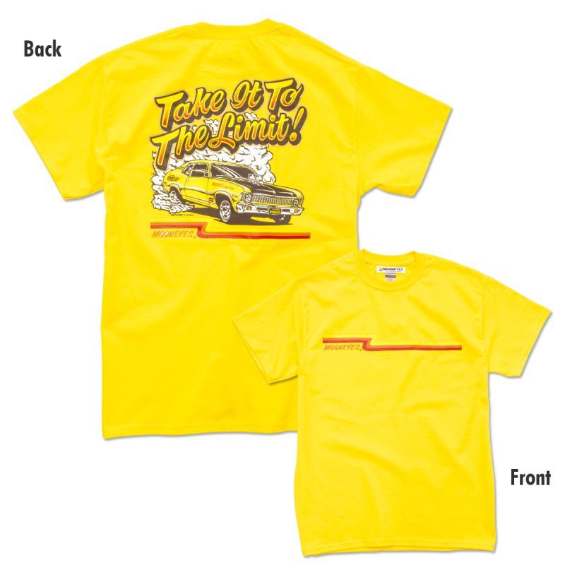 MOON Take It To The Limit T-shirt Mooneyes Original [TM841YE]