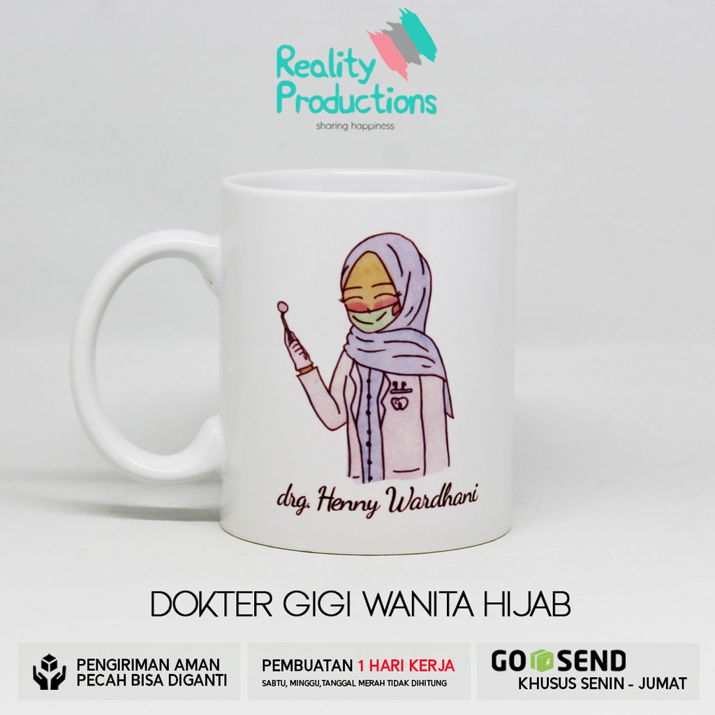 Mug Profesi Dokter Gigi Dentist