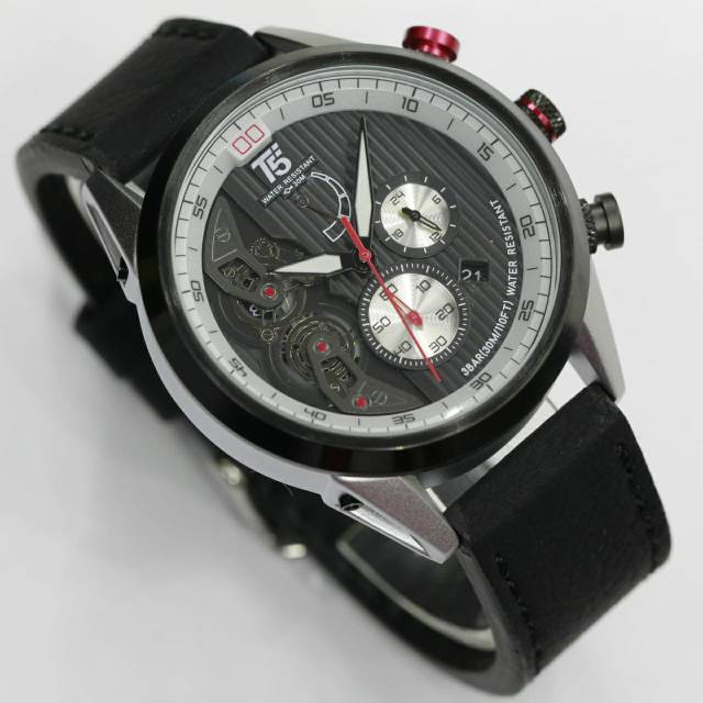 Jam T5 H3629 leather original bergaransi free box