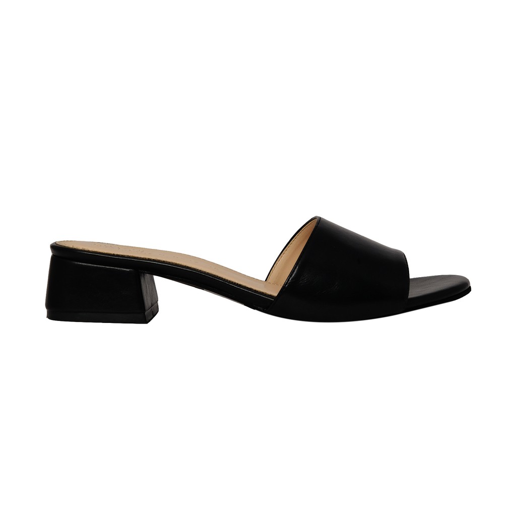 Stefania Baldo Elsa Low Heel Black