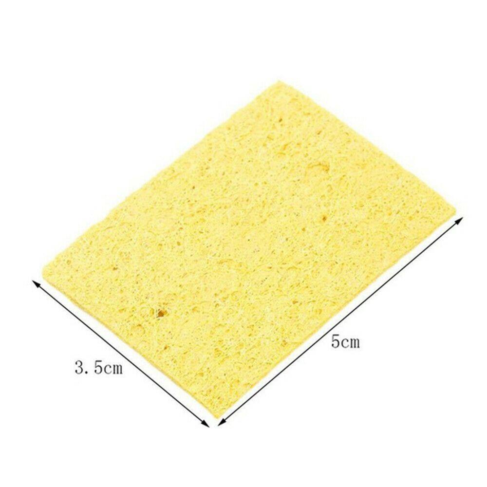 Nickolas1 Spons Pembersih Kuning Soldering Iron Enduring Aksesoris Las