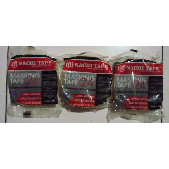 

Lakban Kertas Nachi Tape Masking Tape 24