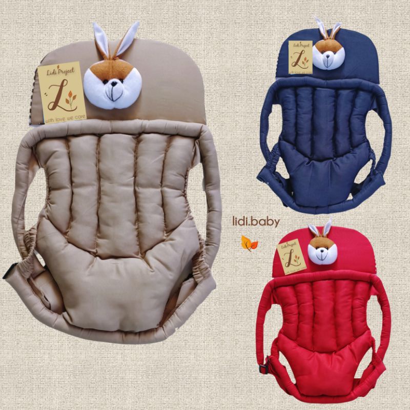 Gendongan bayi depan / Gendongan bayi depan boneka / Aisan bayi / Hampers bayi / Kado untuk bayi