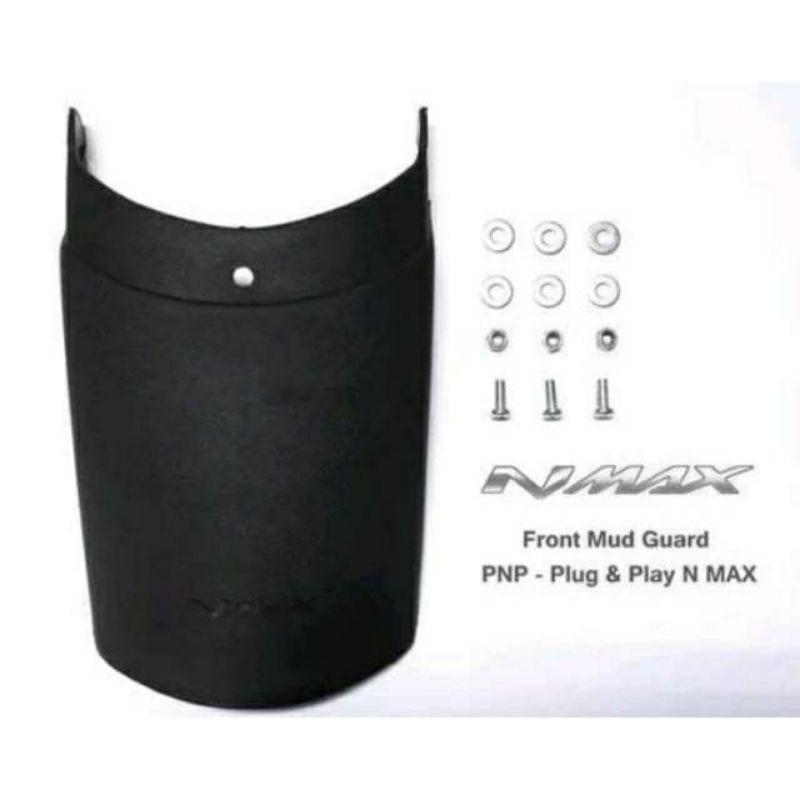 mudflap sambungan spakbor depan all new yamaha Nmax 2020 bahan plastik ABS plug and play