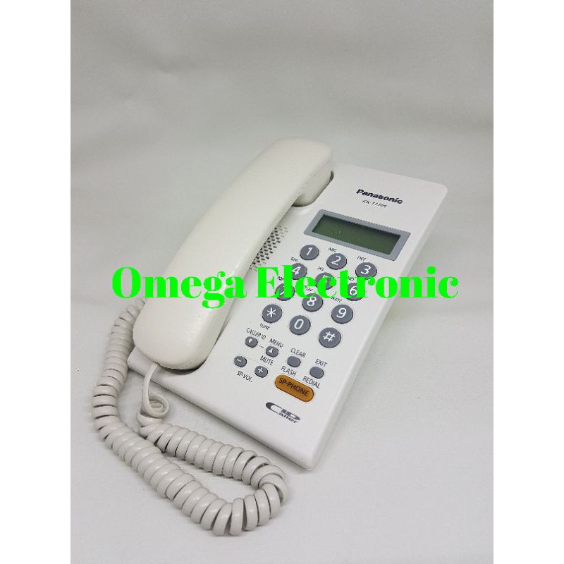 Panasonic KX-T7705 - Telepon Rumah Kantor Single Line Telpon Speaker